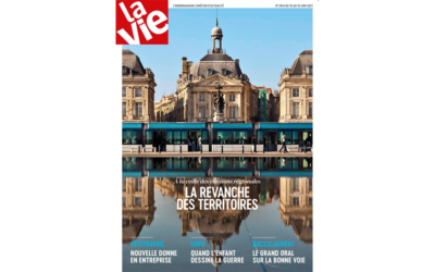 Couv du magazine La Vie
