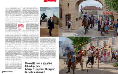 Le village de Lupiac dans Paris Match