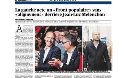 Parution dans le Figaro du 11 juin