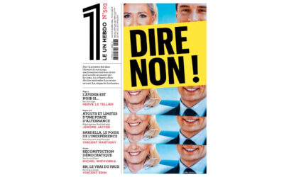 Couv du dernier Le 1 Hebdo
