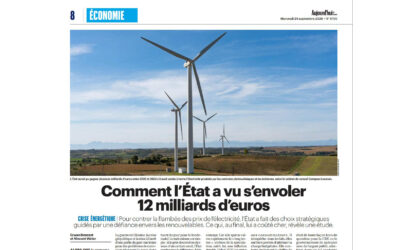 Publication dans Aujourd’hui en France